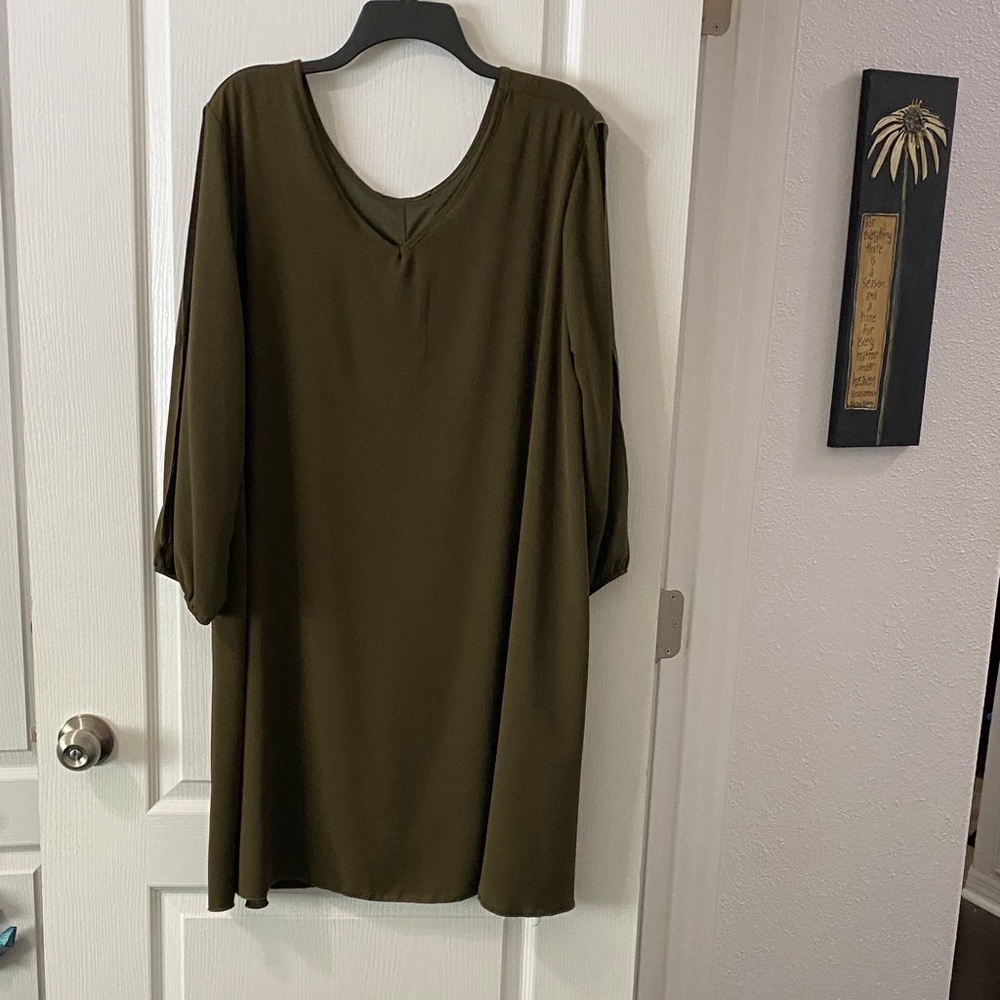 Olive Green Women's dress